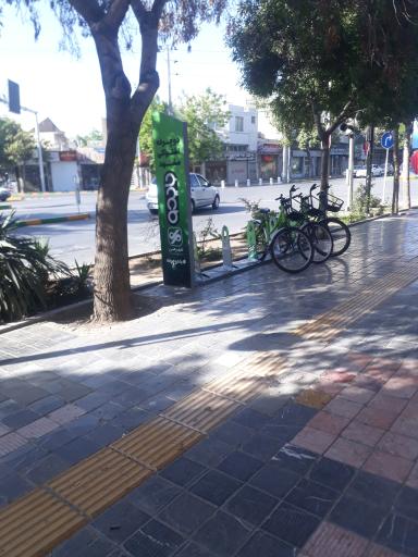 عکس ایستگاه دوچرخه اشتراکی