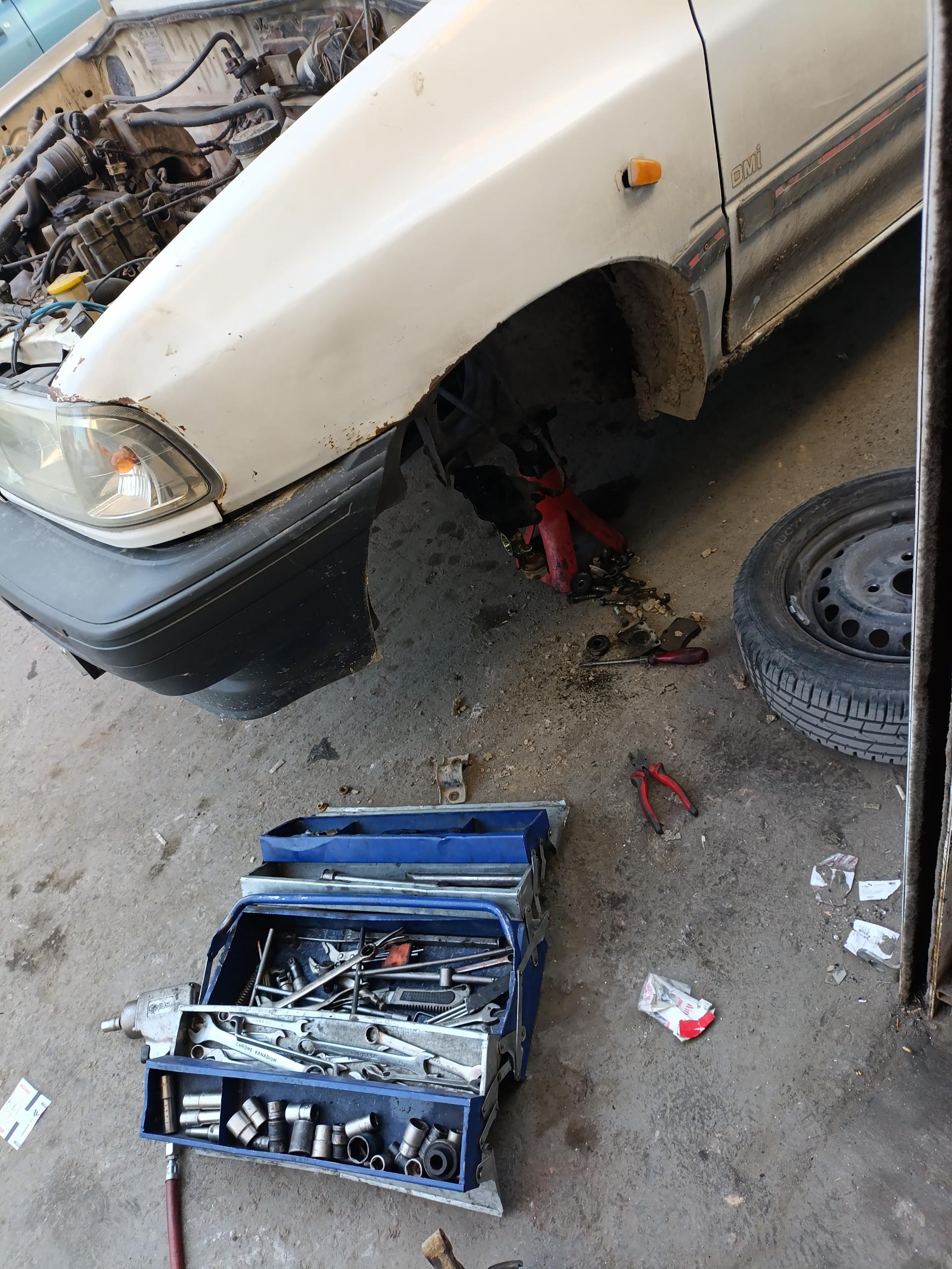 عکس جلوبندی و هیدرولیک کوروش 