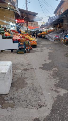 عکس بازار میوه و تره بار بعثت