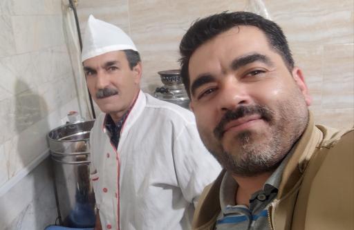 عکس کله پزی استاد شمس اله