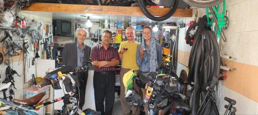 عکس دوچرخه ملی پوشان سعید