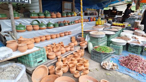 عکس بازار سنتی محلی سفید آب