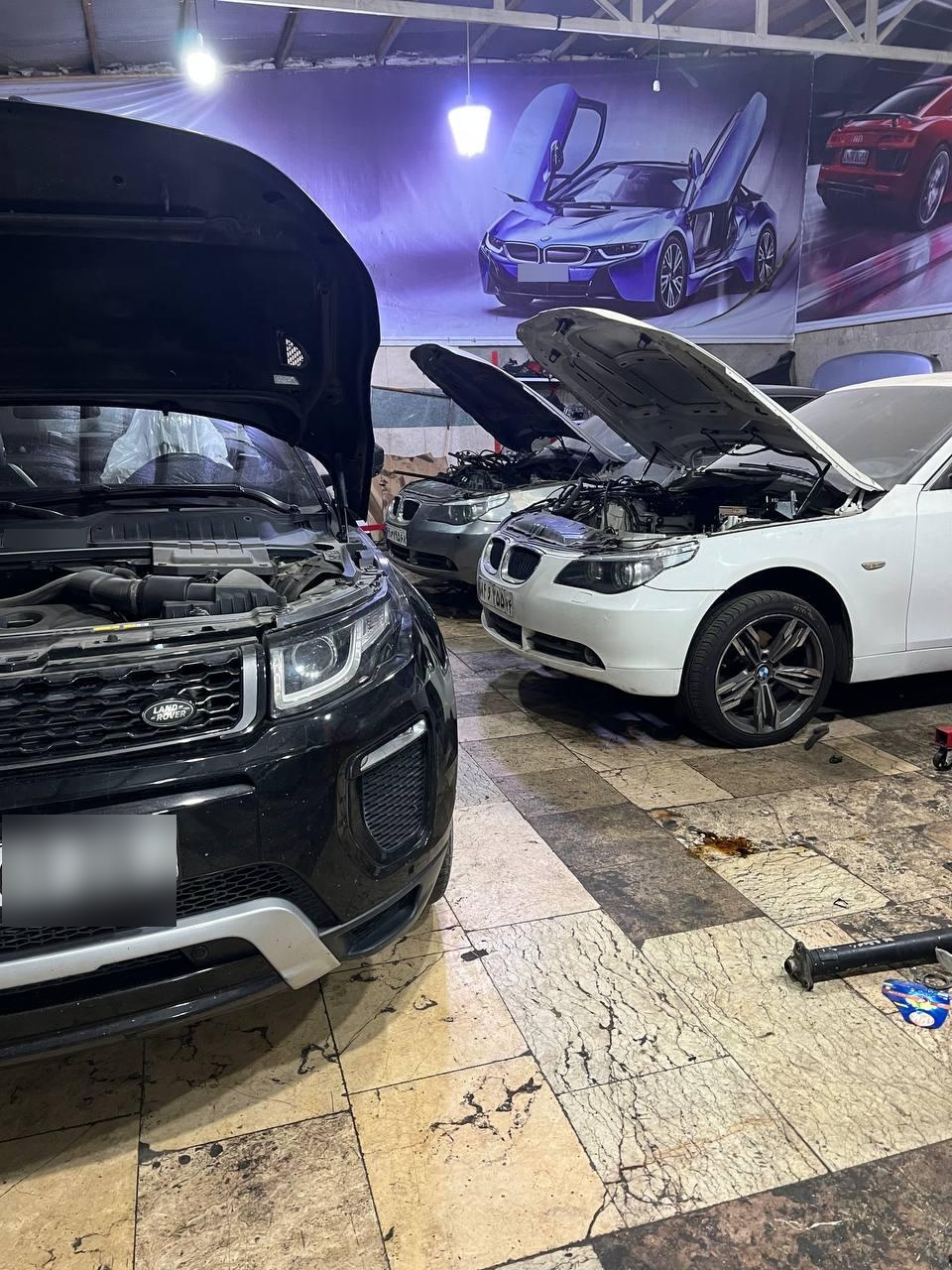 عکس کلینیک خودروهای آلمانی کره ای و ژاپنی میلاد 