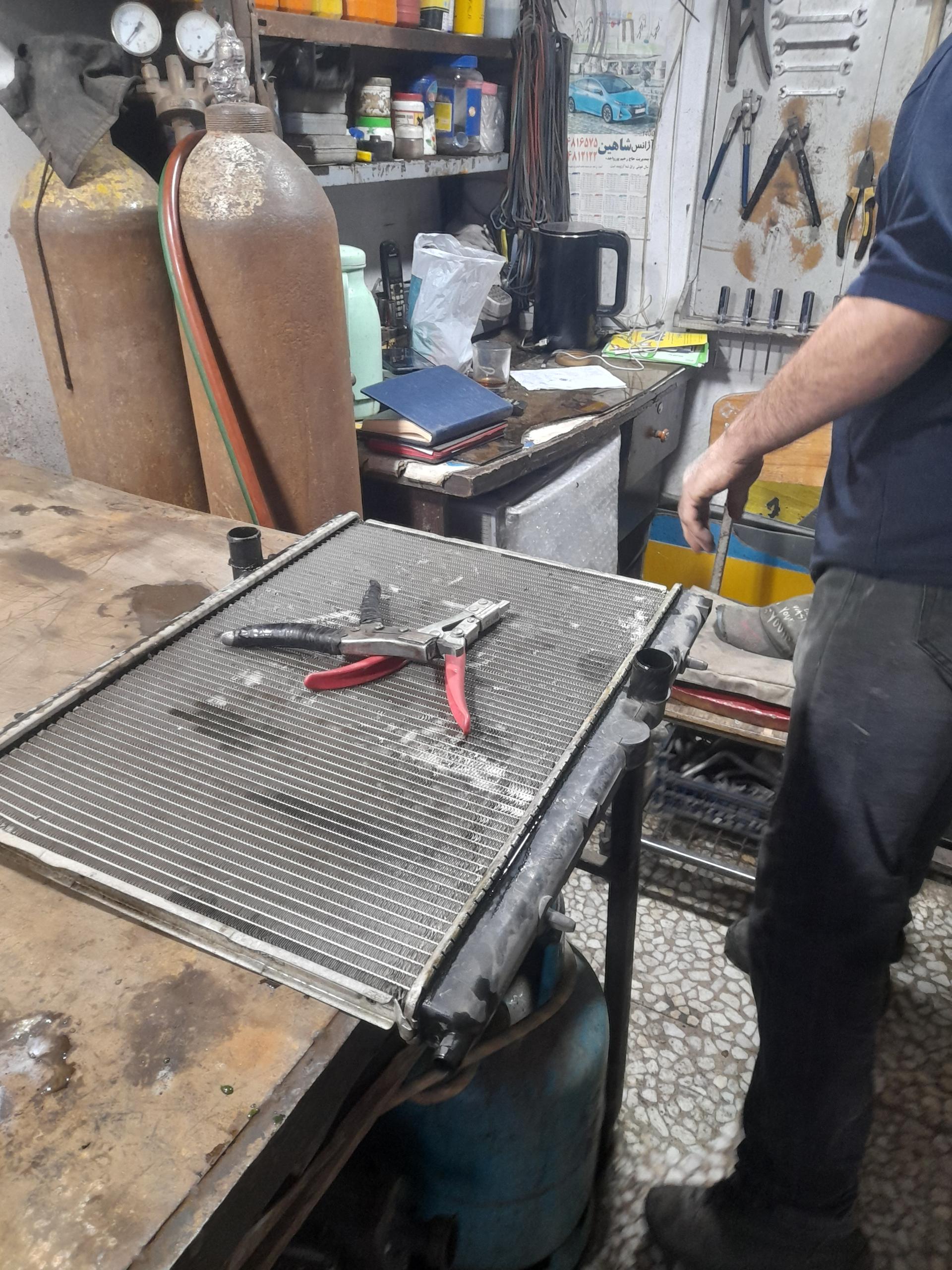 عکس رادیاتور سازی محمد