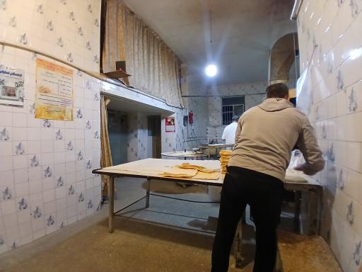 عکس نانوایی لواش