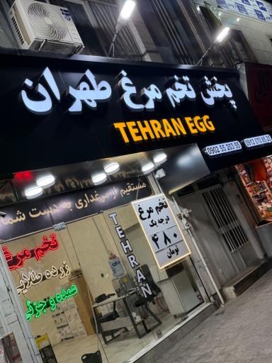 عکس پخش تخم مرغ طهران