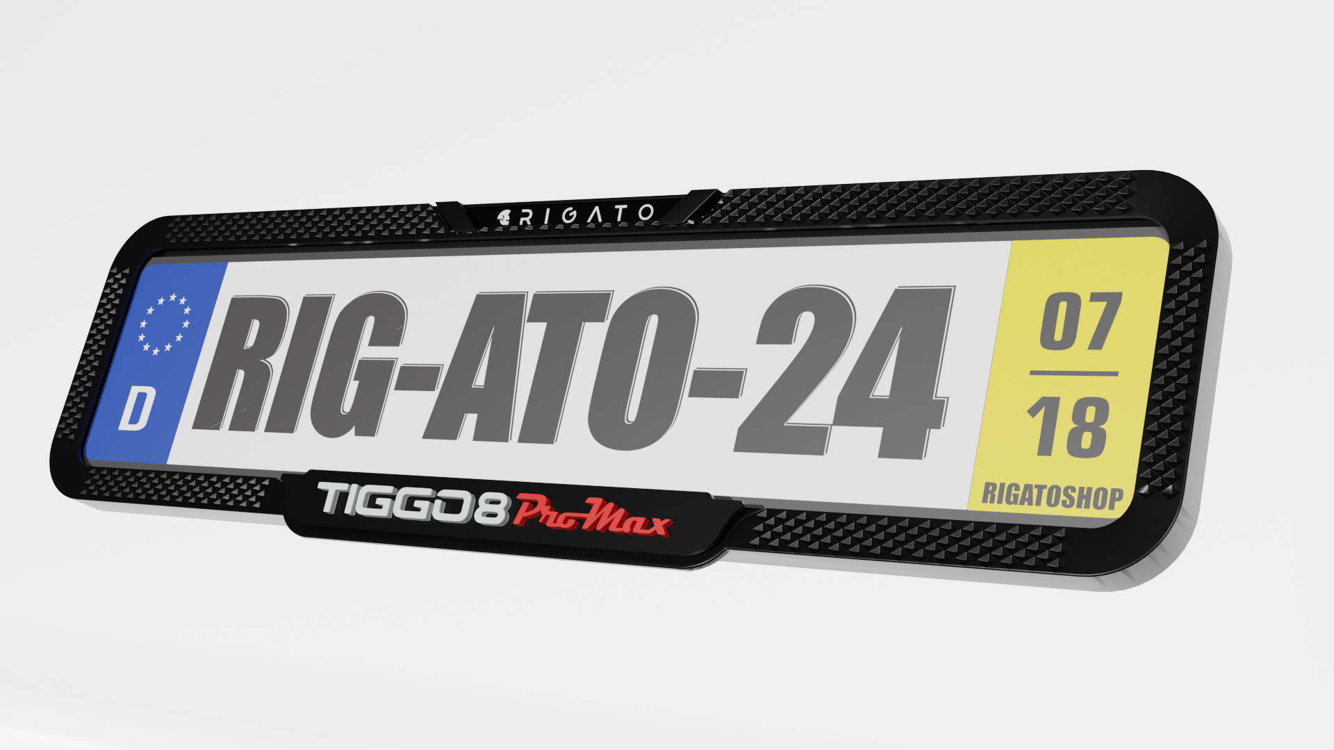 عکس ریگاتو / قاب پلاک خودرو