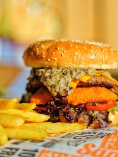 عکس فست فود سیب سون