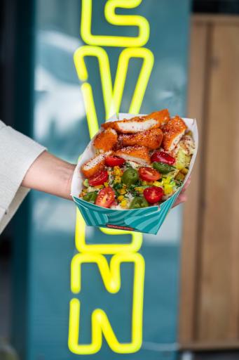 عکس فست فود سیب سون