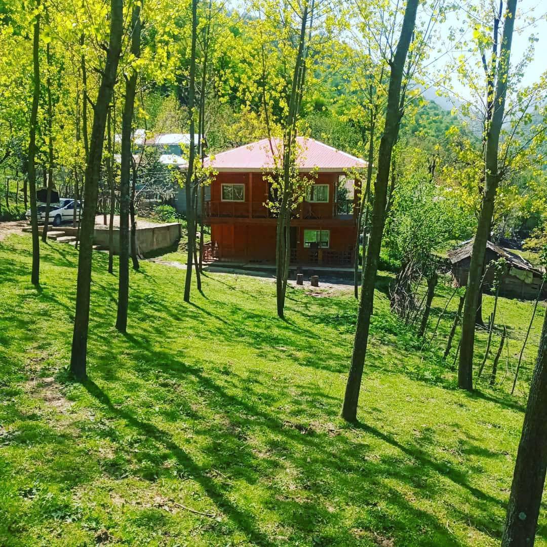 عکس اقامتگاه چوبی شیروان صفری