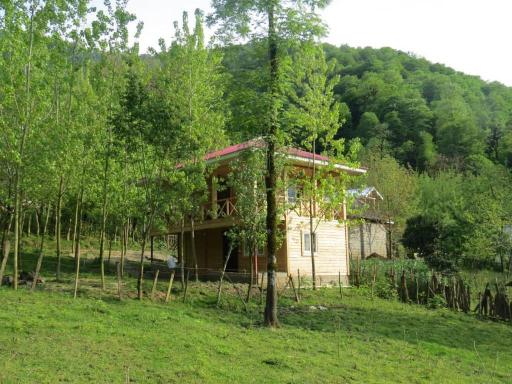 عکس اقامتگاه چوبی شیروان صفری