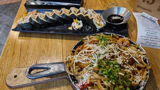 عکس فست فود کره ای فینگرطوری