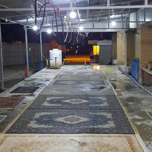 عکس کارخانه قالیشویی پازیر 