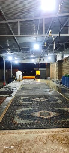 عکس کارخانه قالیشویی پازیر 