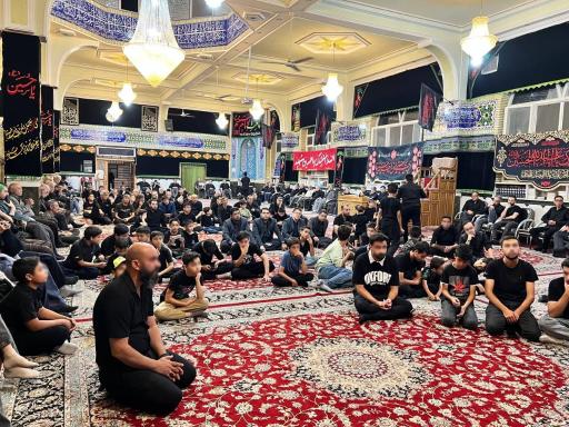 عکس مسجد و حسینیه علیا