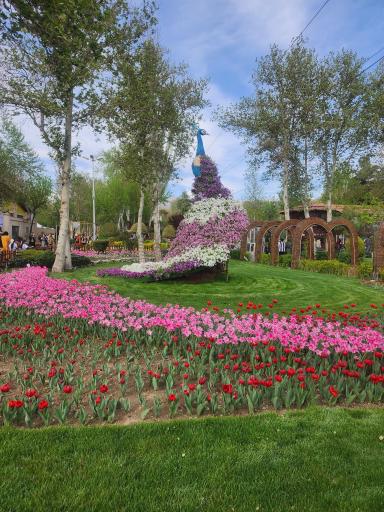 عکس باغ پرندگان کرج