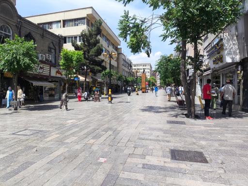 عکس بازار باغ سپهسالار