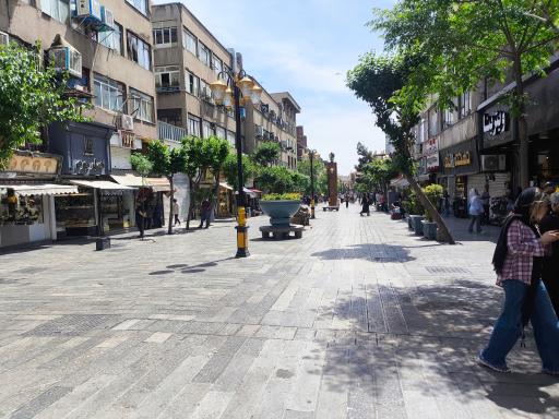 عکس بازار باغ سپهسالار