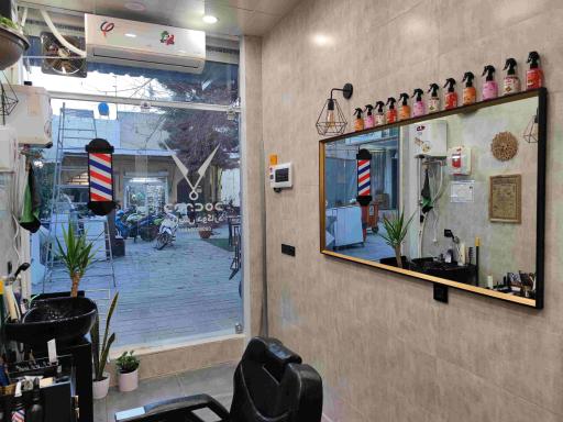 عکس آرایشگاه مردانه دوکارد