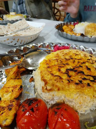 عکس غذای خانم ریحانی