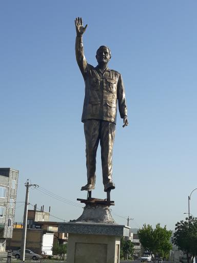 عکس میدان جانبازان شهرستان هشترود