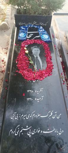 عکس مزار ناصر حجازی