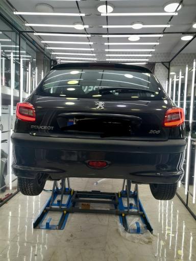 عکس کارشناسی فنی و تشخیص رنگ کیان خودرو