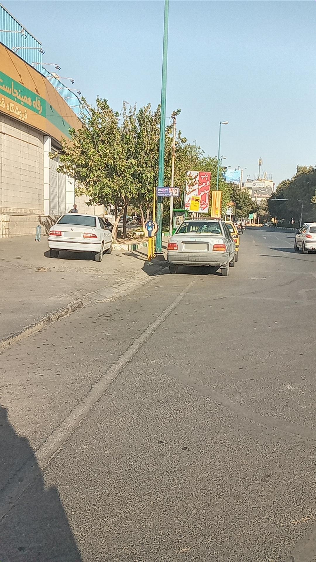 عکس ایستگاه تاکسی قم_جعفریه