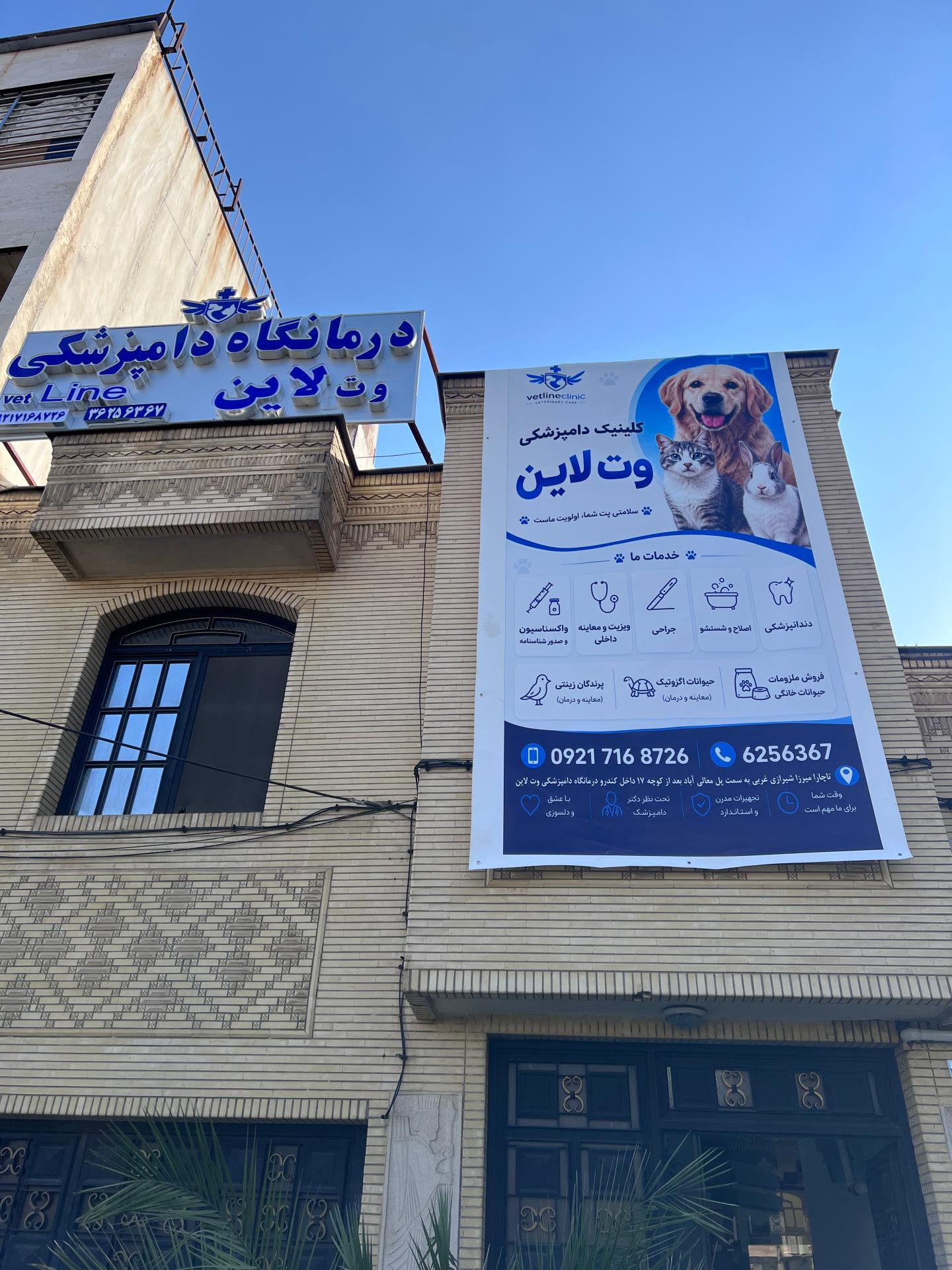 عکس کلینیک دامپزشکی وت لاین