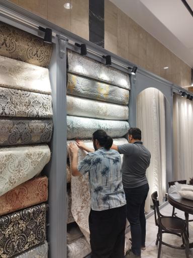 عکس پرده و کاغذ دیواری عمارت