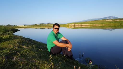 عکس دریاچه سد گلستان