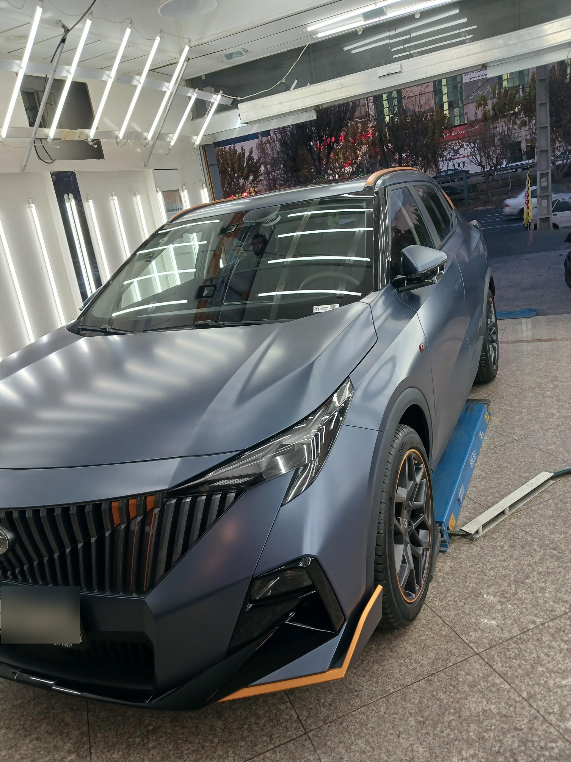 عکس کارشناسی رنگ خودرو طهران الف