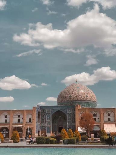 عکس مسجد شیخ لطف الله