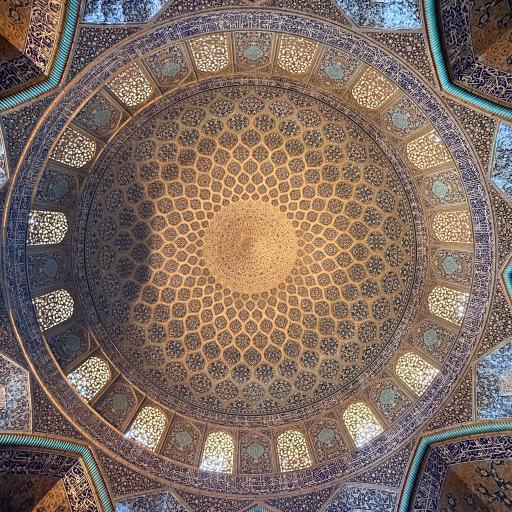 عکس مسجد شیخ لطف الله