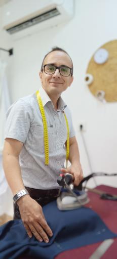 عکس خیاطی بهرنگ