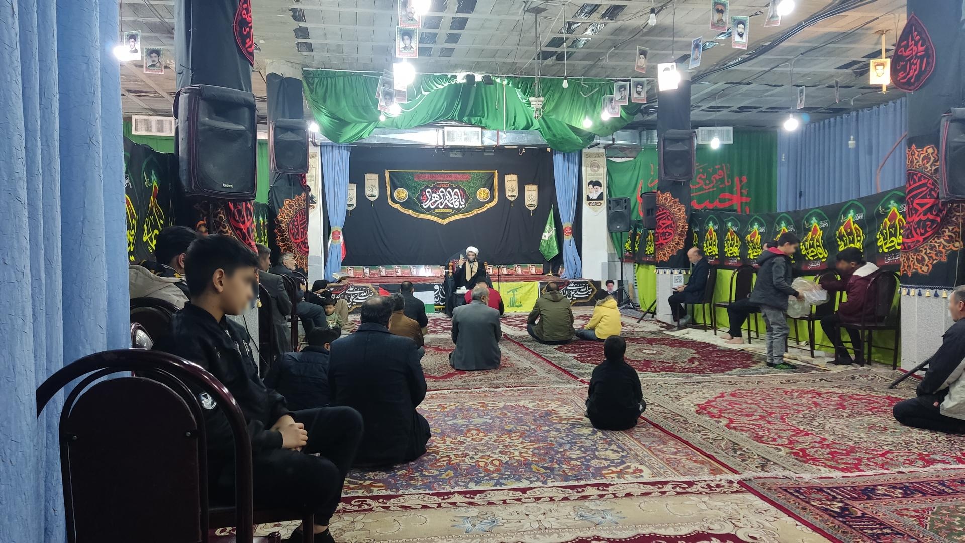 عکس خیمه حسینی هیأت رزمندگان اسلام یزدانشهر 