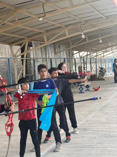 عکس سایت تیر و کمان مجموعه ورزشی شهداء بارجین