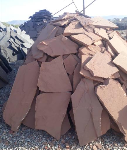 عکس کارگاه جدول سنگفرش آسفالت