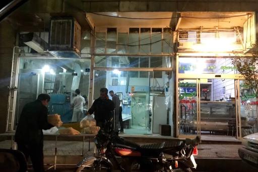 عکس نانوایی لواش