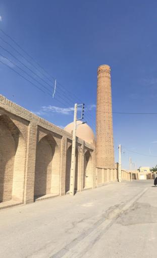 عکس کاروانسرای شاه عباسی برسیان