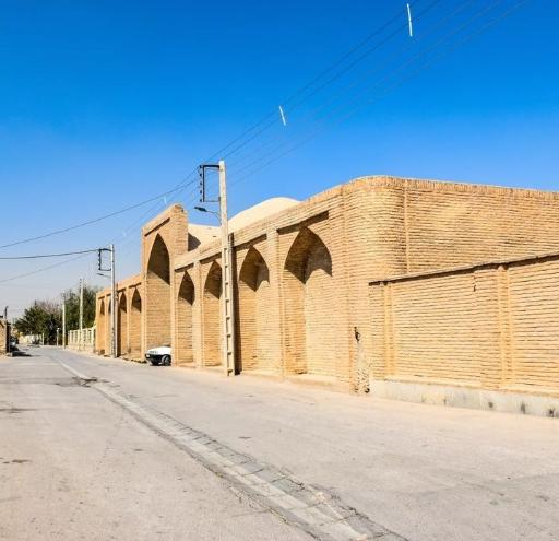 عکس کاروانسرای شاه عباسی برسیان