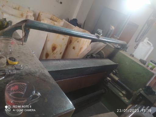 عکس تولید روکش چوب حج امیر