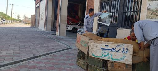 عکس سازمان آتش نشانی ملارد