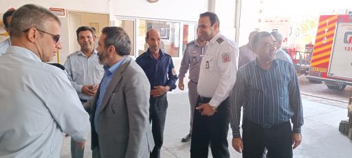 عکس سازمان آتش نشانی ملارد