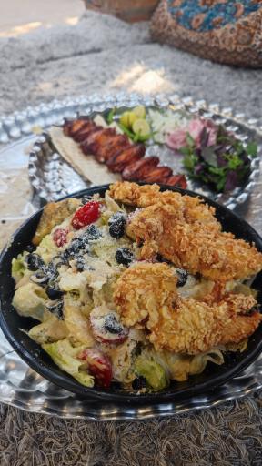 عکس چلوپزی زعفرون