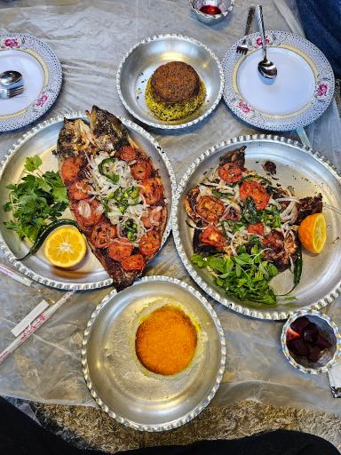 عکس چلوپزی زعفرون