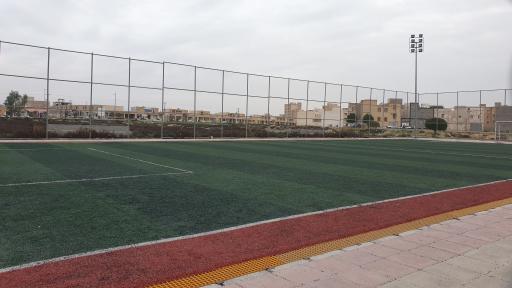 عکس زمین چمن مصنوعی