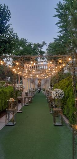 عکس باغ تالار دانش