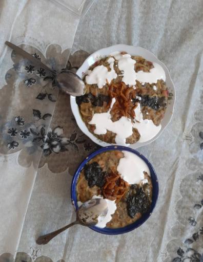 عکس آش و حلیم سید مهدی