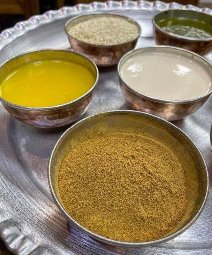 عکس آش و حلیم سید مهدی